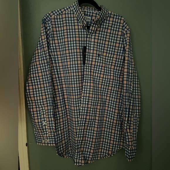 Heybo mens‎ long sleeve button shirt sz medium NWT - Picture 1 of 6